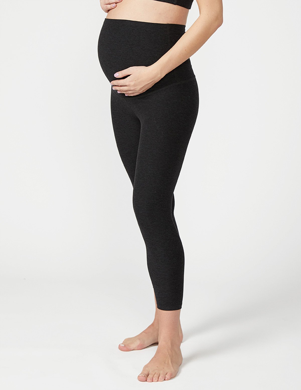 Spacedye Love The Bump Capri Maternity Legging